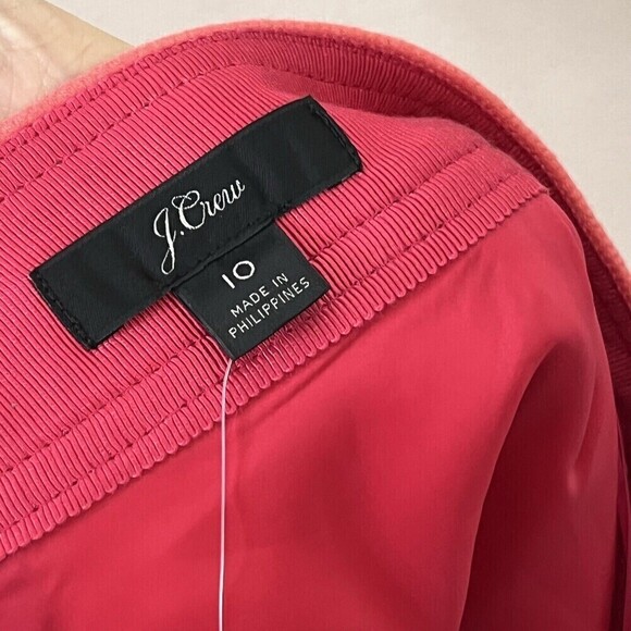 J.Crew NWT Princess Mini Skirt Women’s Size 10 Double-Serge Wool Back Zip - Picture 7 of 10